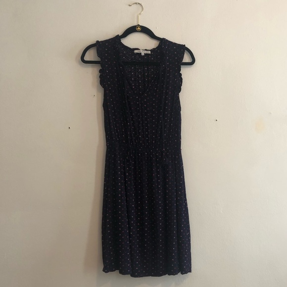 Collective Concepts Perla Textured Navy Dress (size M) - Picture 2 of 4